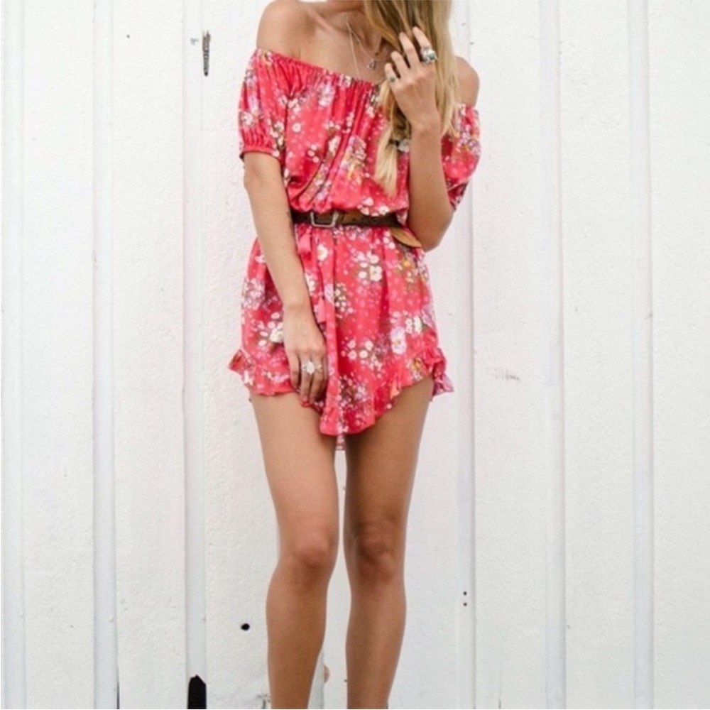 Spell & the gypsy sundancer play dress red S mini
